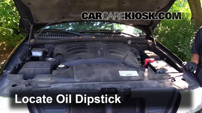 2003 Lincoln Aviator 4.6L V8 Oil Check Oil Level